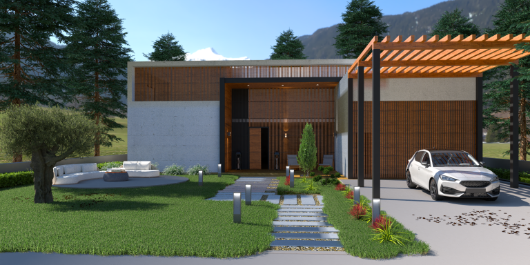 Chalet contemporáneo